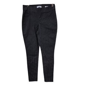 Nine West Heidi Pull On Skinny Houndstooth Print Pants Womens Size 4 NWT